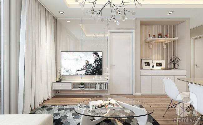 Với 217 triệu, KTS đã biến căn hộ từ chỗ không thể cải tạo kết cấu trở nên đẹp bất ngờ