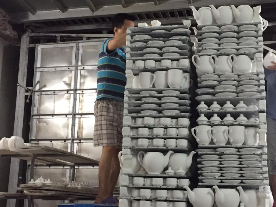 Ấm chén in logo tại tỉnh Hà Nam