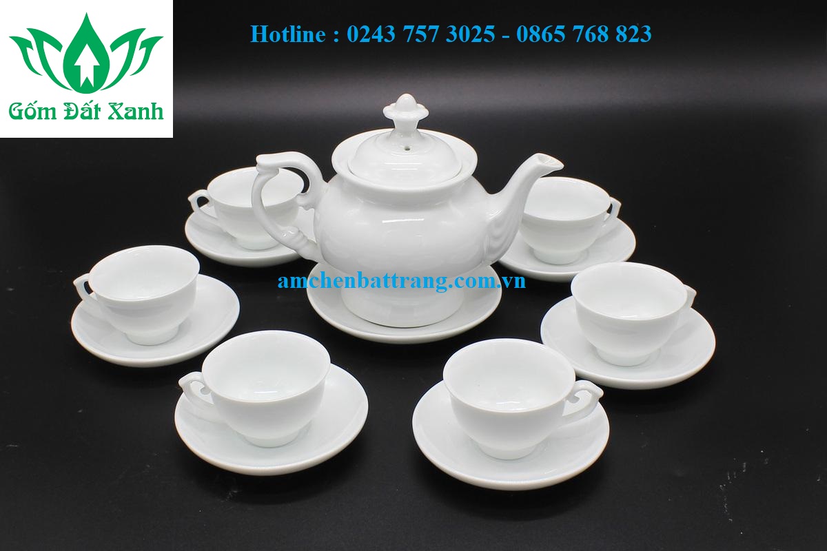 Ấm chén in logo tại Hải Dương