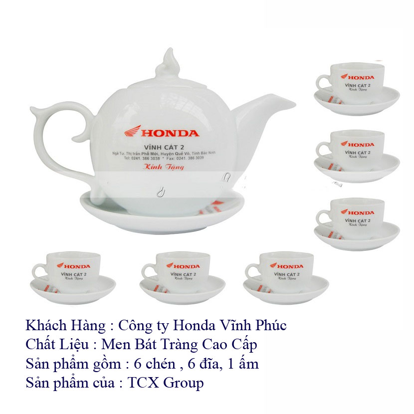 Ấm Chén Bát Tràng Cao Cấp