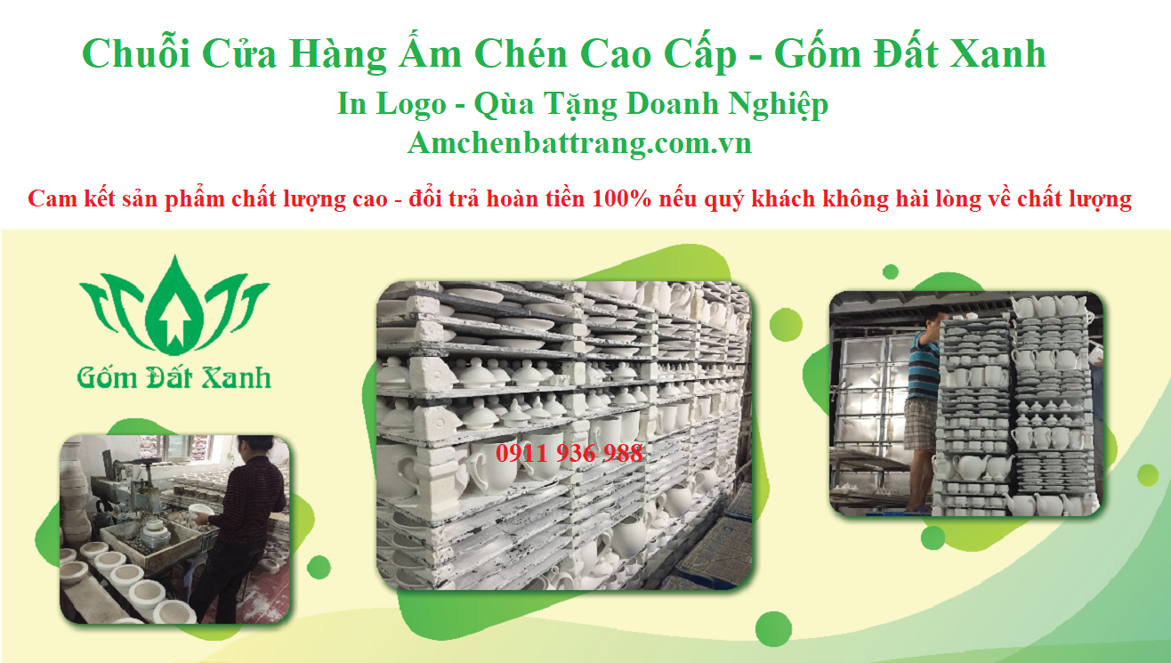 Nên đặt mua ấm chén bát tràng ở đâu?
