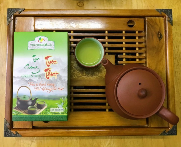 Bộ Ấm Chén Uống Trà In Logo