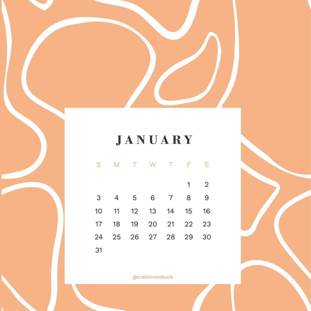 Digital Wallpapers - January