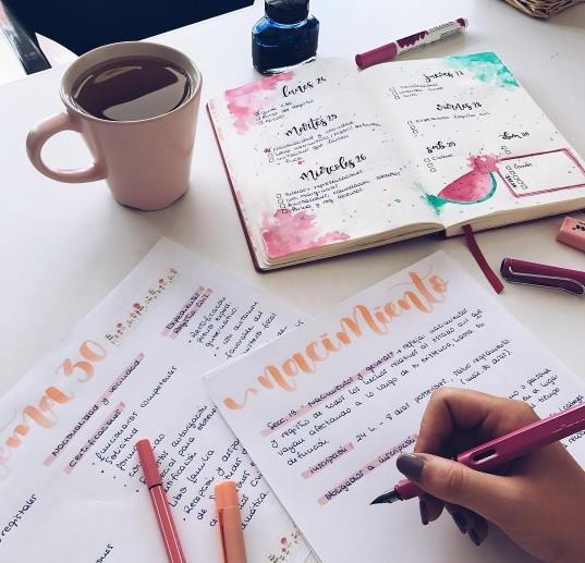 [Sample] Mẫu brush tập viết BUJO