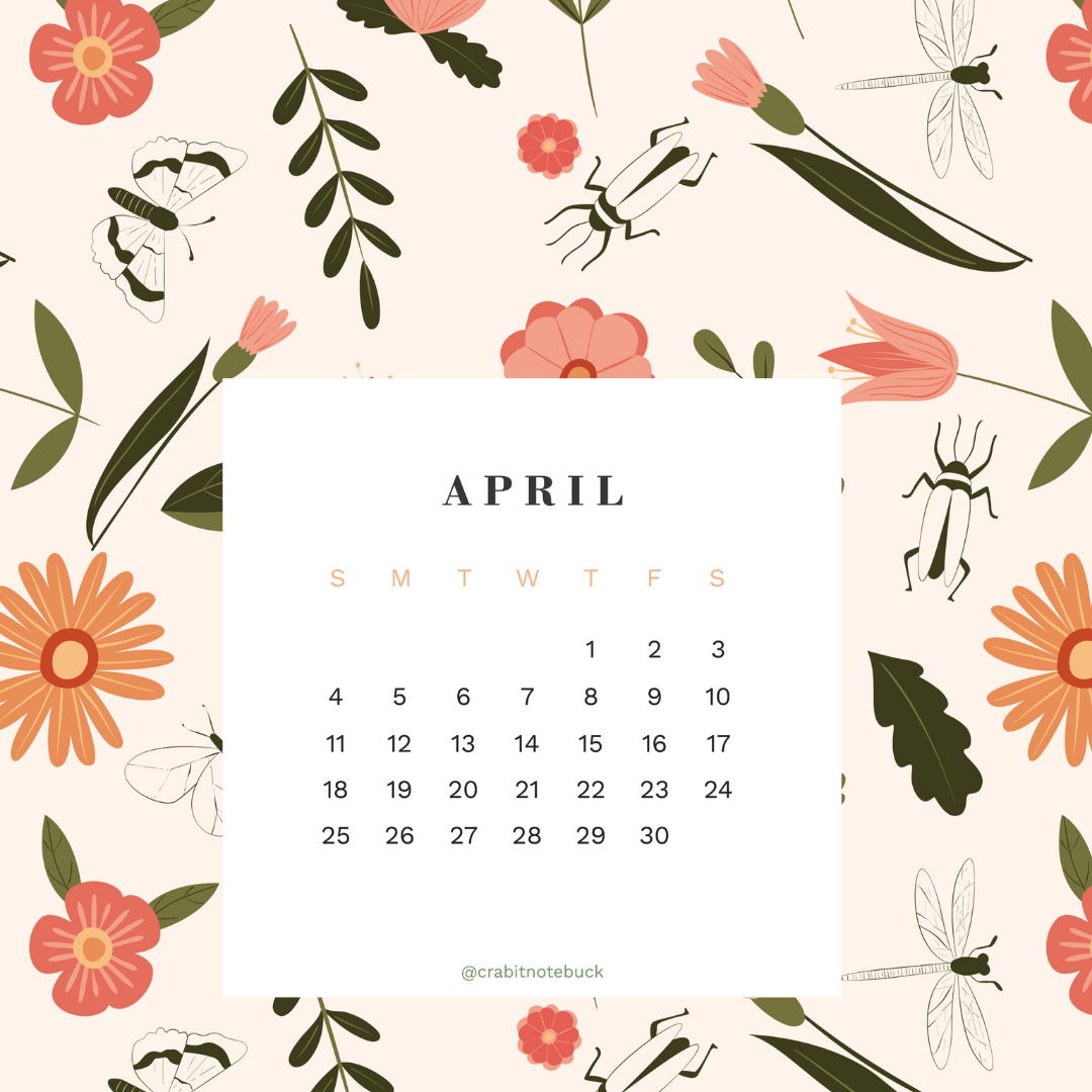 Digital Wallpapers - April