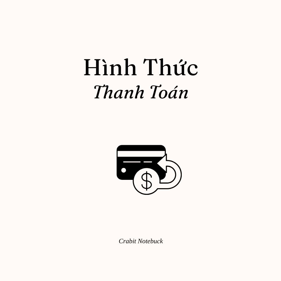 HÌNH THỨC THANH TOÁN KHI ĐẶT HÀNG ONLINE