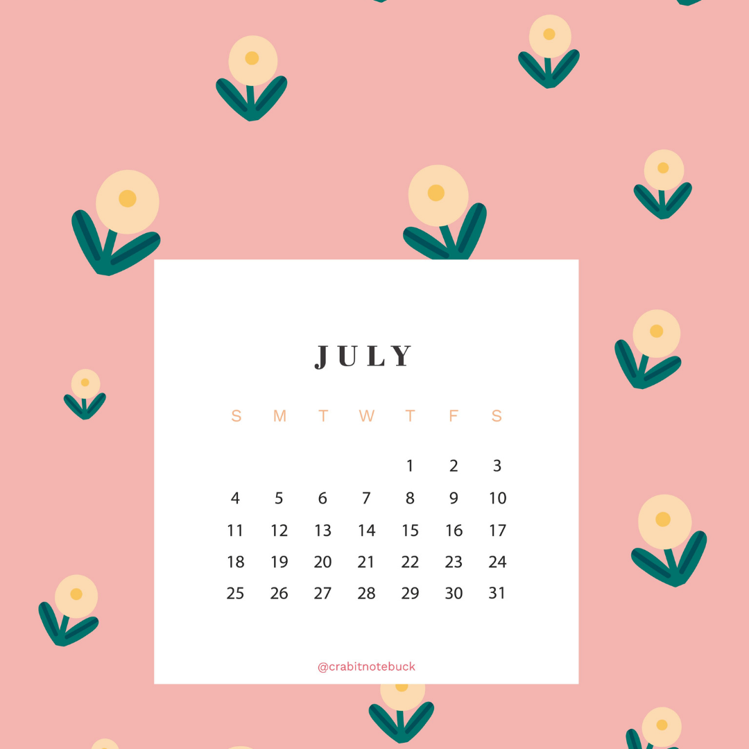 Digital Wallpapers - July