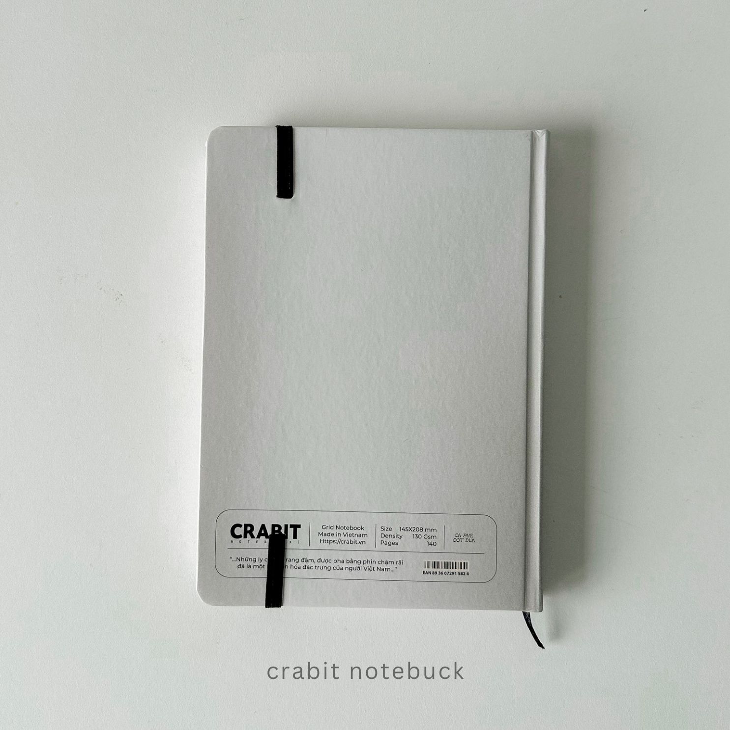 Sổ grid A5 130gsm - Cà phê Cốt dừa