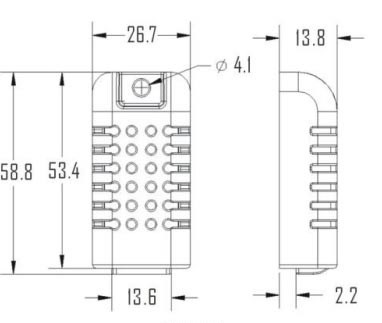 Module cảm biến nhiệt độ và độ ẩm DHT21 AM2301