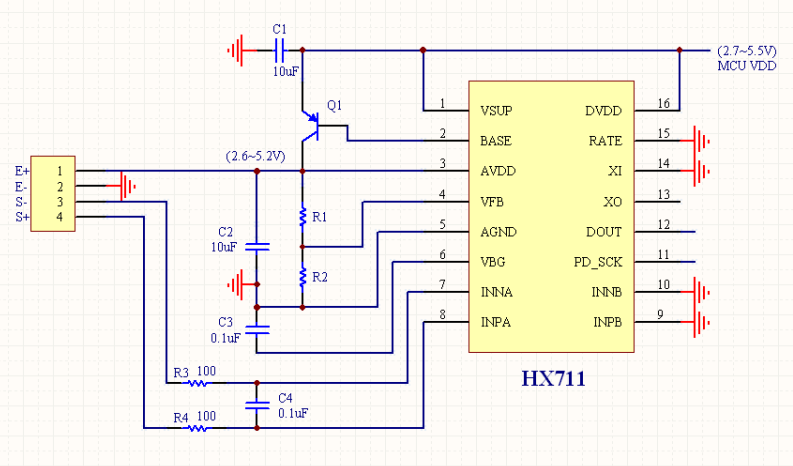 mạch chuyển đổi ADC 24bit Loadcell HX711