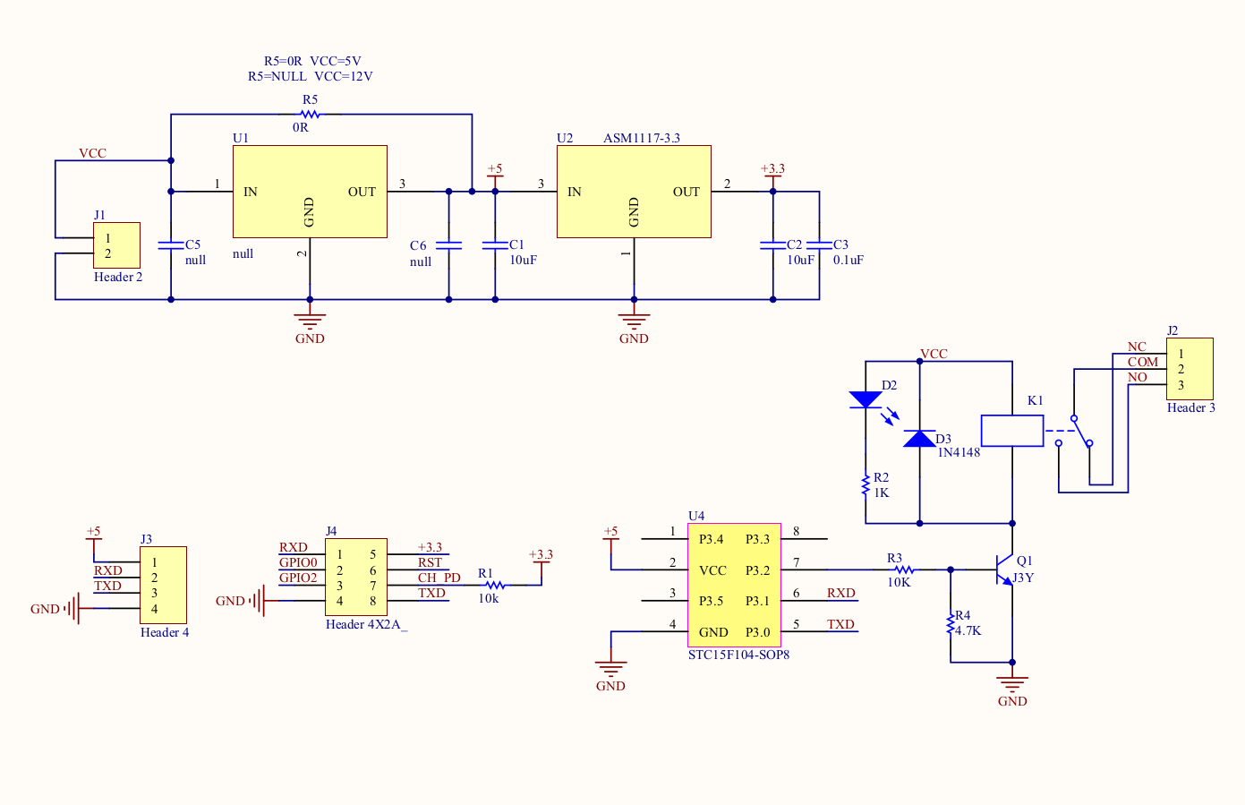 Module wifi ESP8266 có relay nguồn 5V