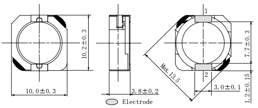 Cuộn Cảm 680uH 10x10x4mm CDRH104R