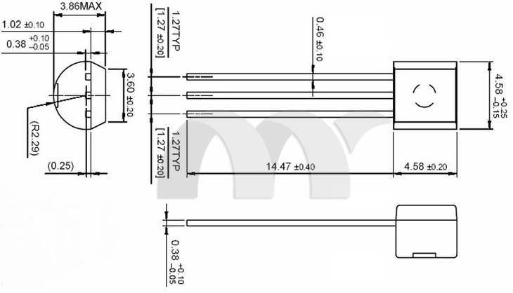 Cảm biến nhiệt độ DS18B20 To92