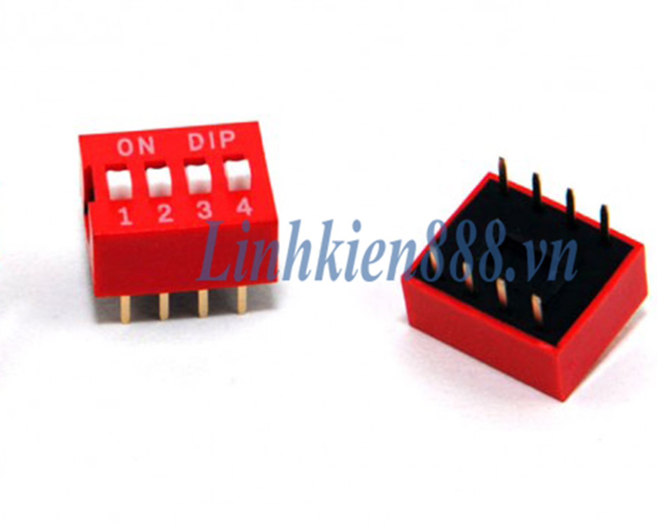 Công Tắc Bit CY-2 4P màu đỏ Linh Kiện 888