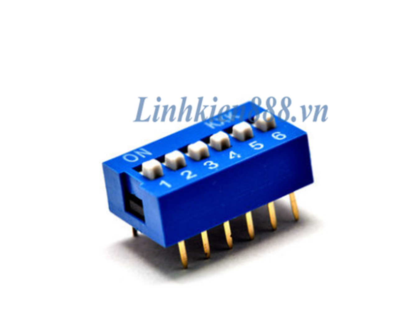 Công Tắc Bit CY-2 6P màu xanh Linh Kiện 888