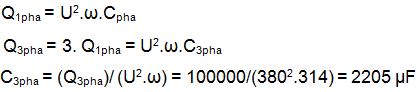 tính toán điện dung tụ điện