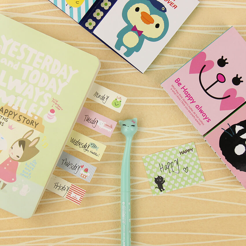 Stick note dễ thương nhiều màu sắc