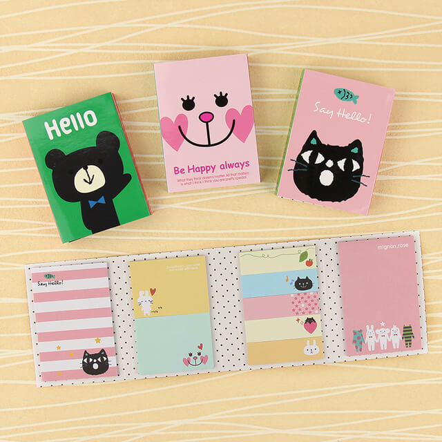Stick note dễ thương nhiều màu sắc