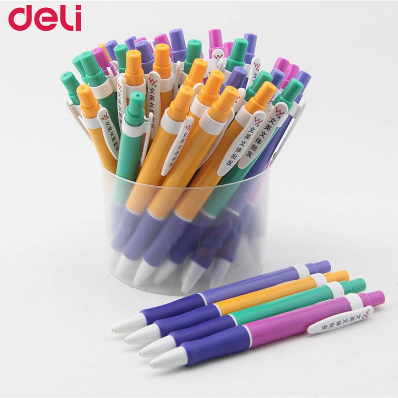 Bộ bút bi 12 chiếc nhiều màu sắc