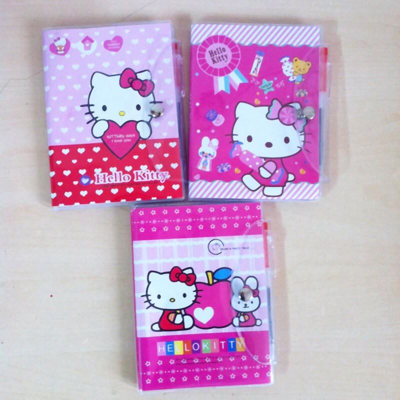 Sổ tay Hello Kitty màu hồng dễ thương