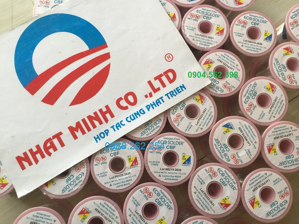 Thiếc dây không chì ECO Solder Halogen Free 