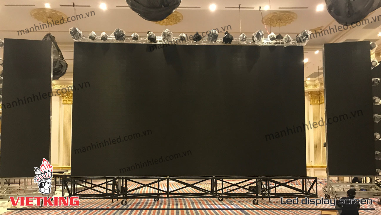 Hệ thống màn hình Led trung tâm hội nghị tiệc cưới DIAMOND PLAZA - ĐĂKLĂK (HOÀNG LỘC 3 - 540m2)