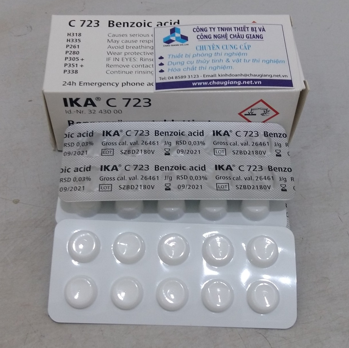 Benzoic acid C723 IKA