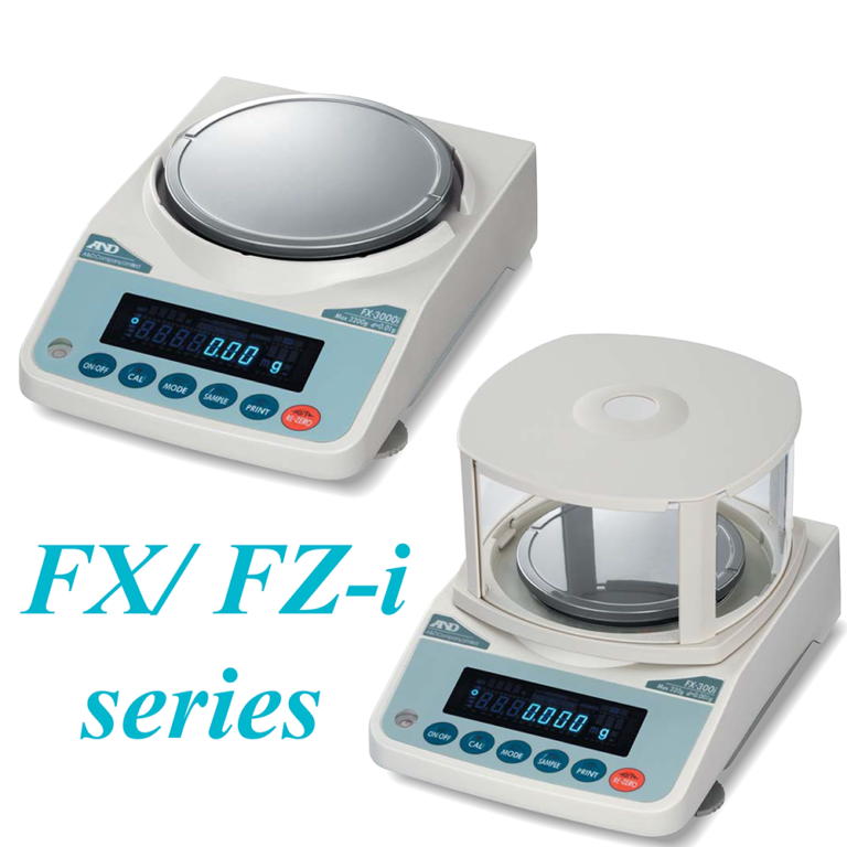 Cân kỹ thuật điện tử AND FX-3000i (3200g x 0.01g)