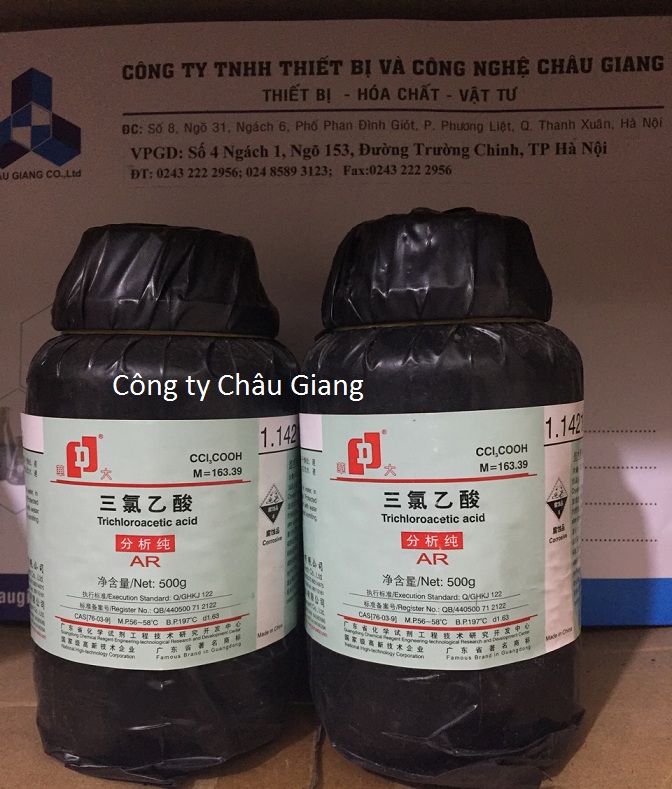Trichloroacetic acid CCl3COOH