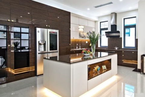 Nội thất biệt thự mang phong cách xe sang LEXUS