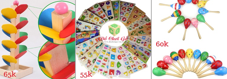 Đờ Chơi Gỗ quà tặng 
