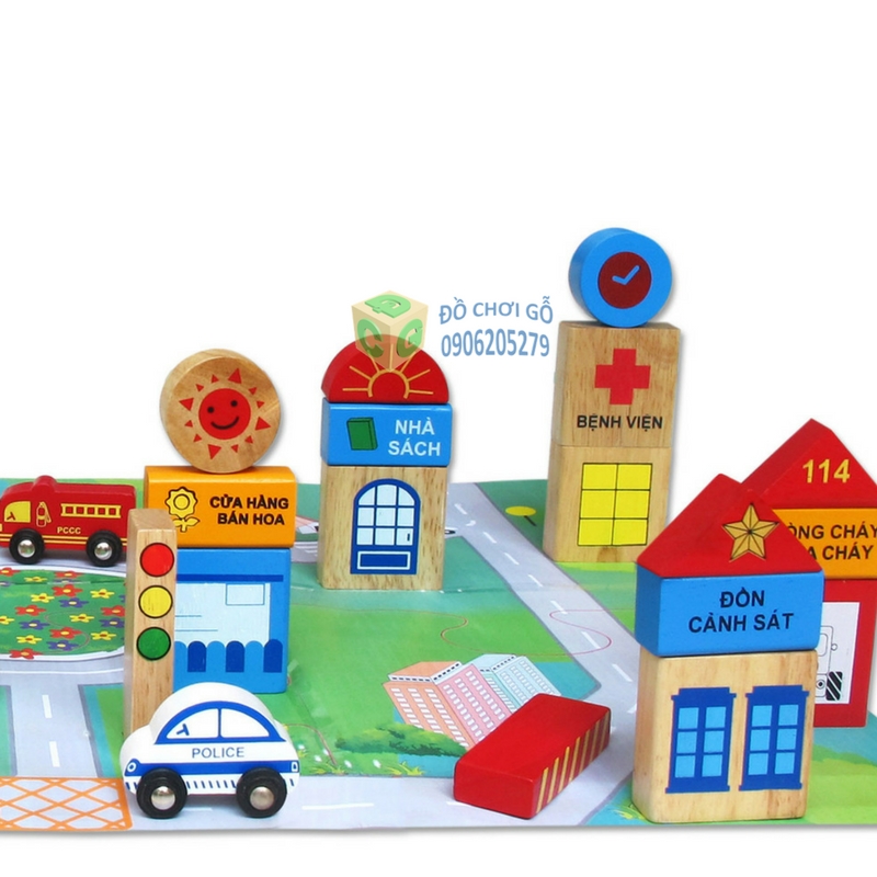 Bộ Mô Hình Thành phố tương lai