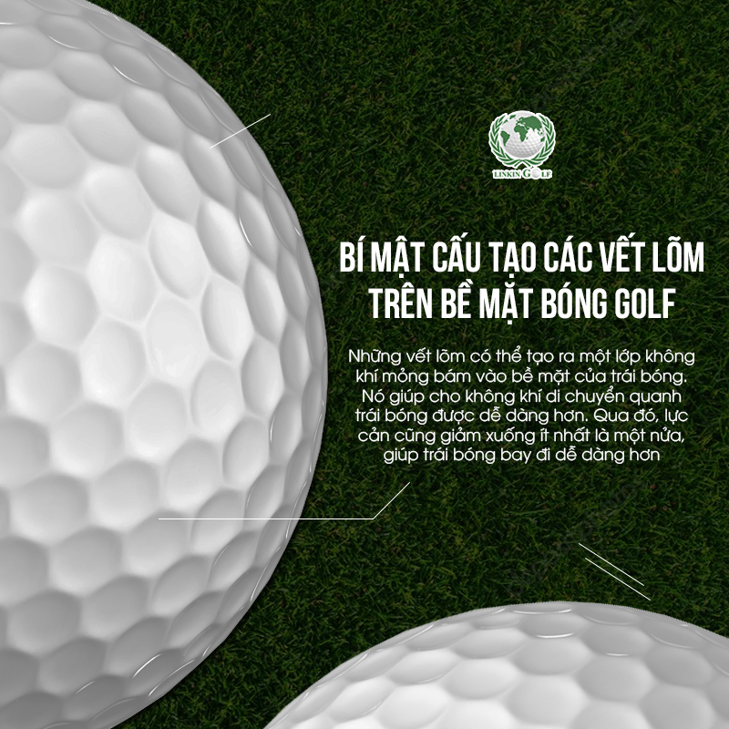 Vết lõm trên bề mặt bóng golf