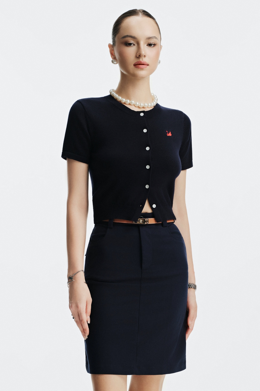 Claire 55cm Midi Skirt