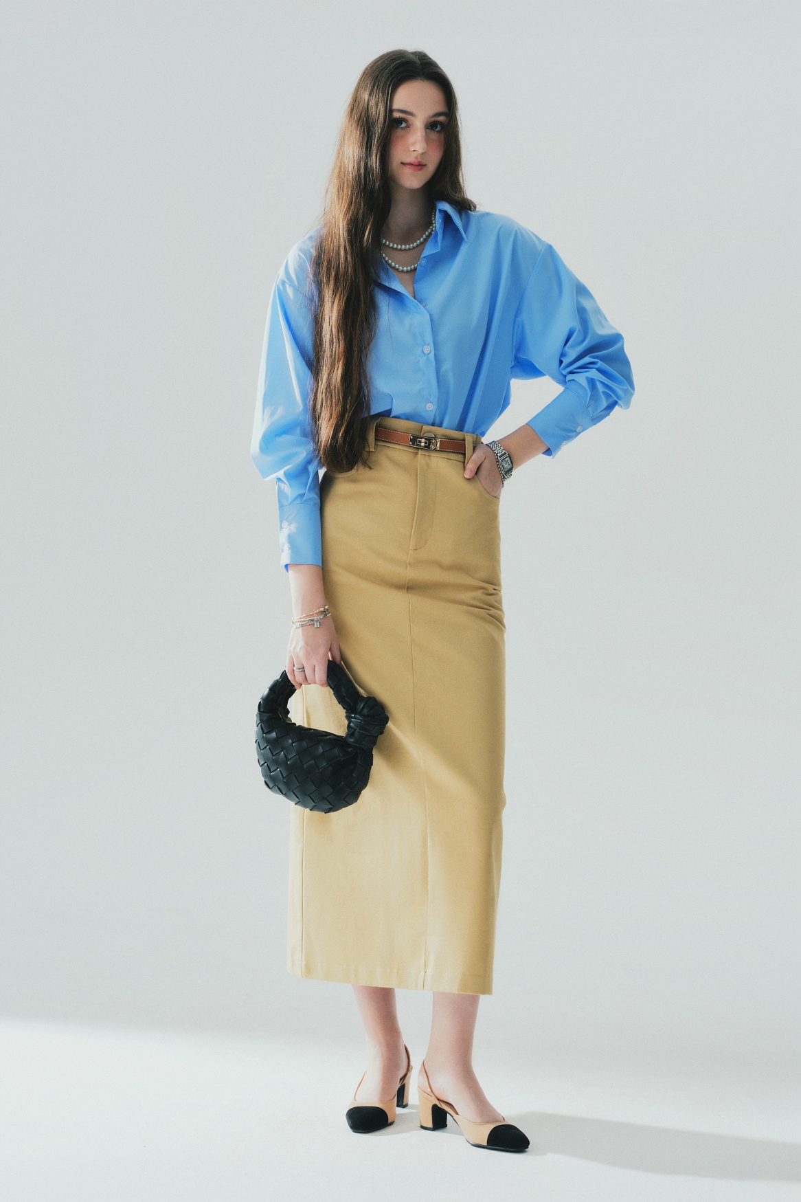 Claire Linen Skirt