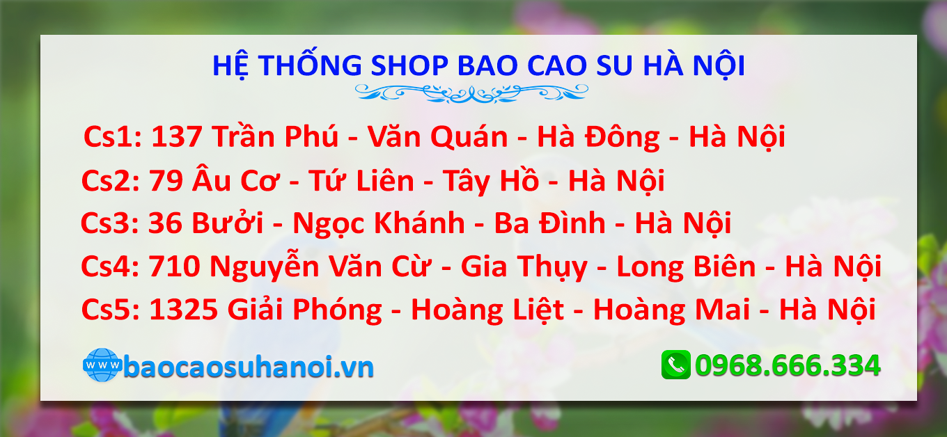 ĐỊA CHỈ MUA BAO CAO SU SAGAMI Ở HAI BÀ TRƯNG