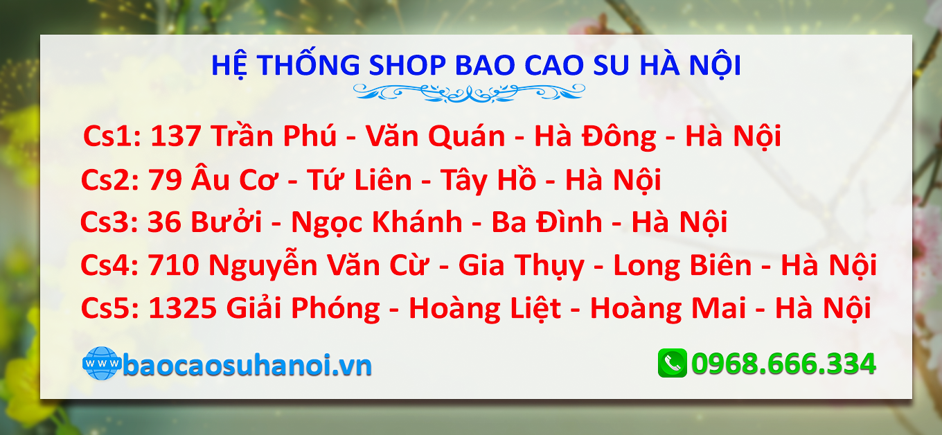 ĐỊA CHỈ BÁN GEL BÔI TRƠN QUẬN HOÀNG MAI