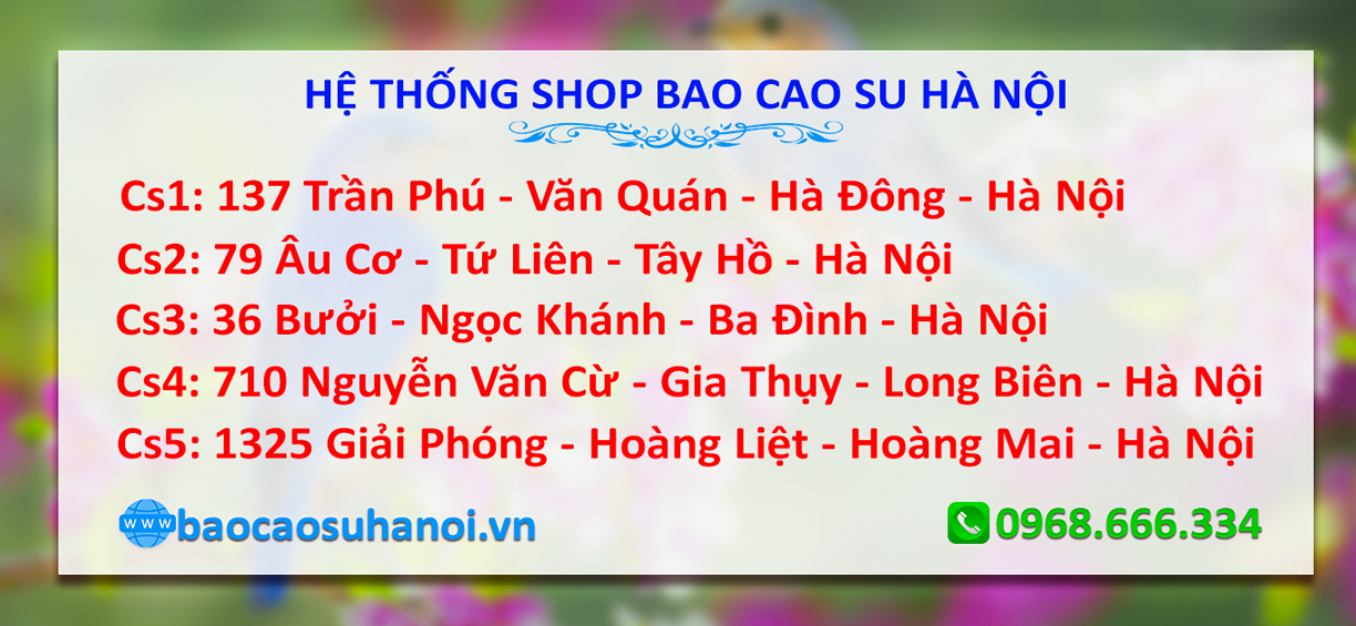 ĐỊA CHỈ BÁN GEL BÔI TRƠN QUẬN BA ĐÌNH