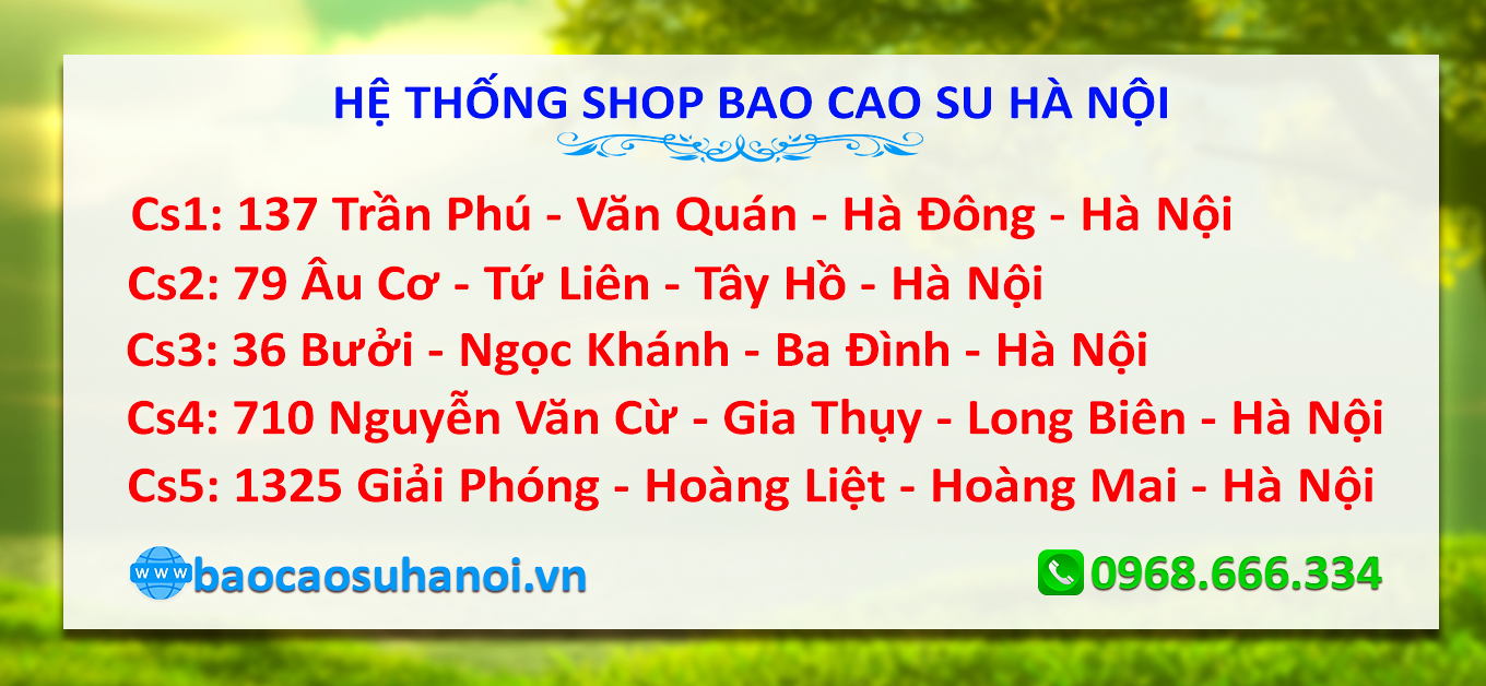 SHOP BAO CAO SU Ở PHÚ XUYÊN