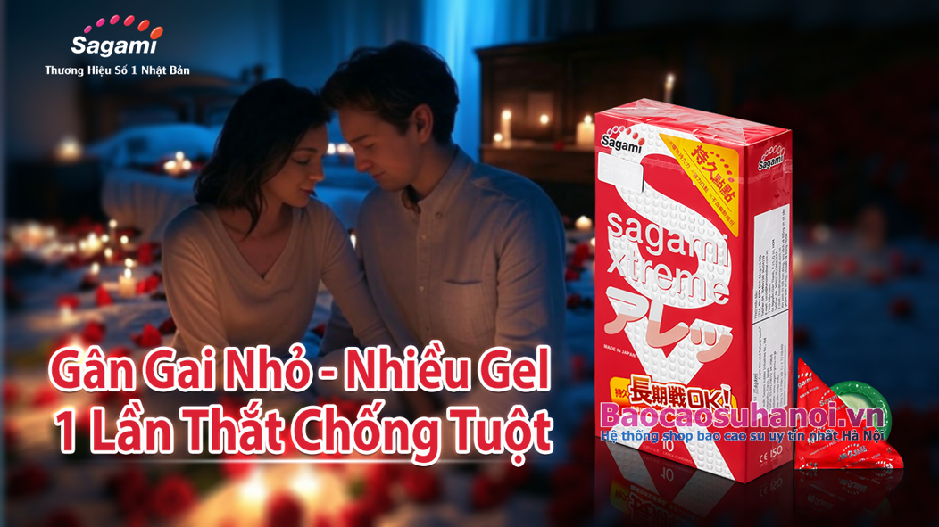 Review Bao Cao Su Sagami Xtreme Feel Long: Đỉnh Cao Cảm Xúc
