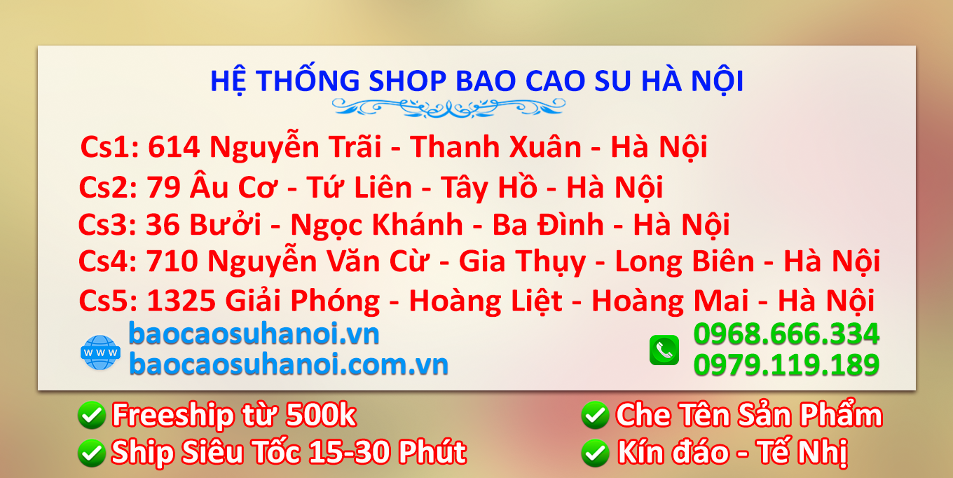 SHOP BAO CAO SU Ở HÀ ĐÔNG