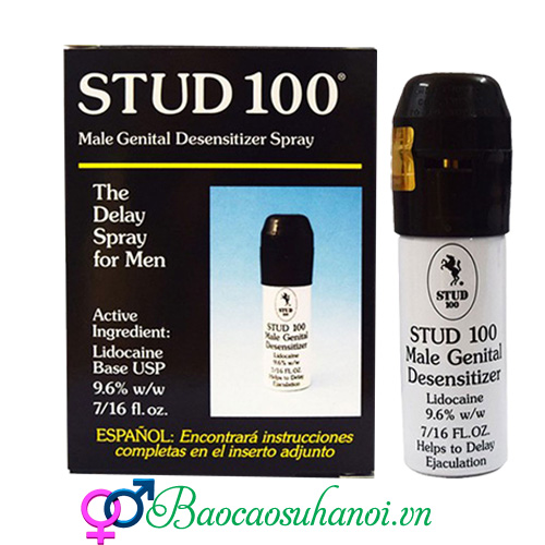 ĐỊA CHỈ BÁN CHAI XỊT STUD 100 Ở VĨNH PHÚC