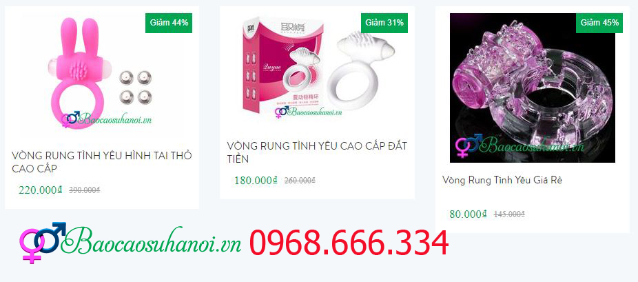 VÒNG RUNG TÌNH YÊU CÓ MẤY LOẠI