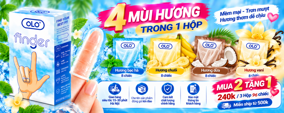 4-mùi-hương-trong-hộp-bao-cao-su-olo-ngón-tay-finger