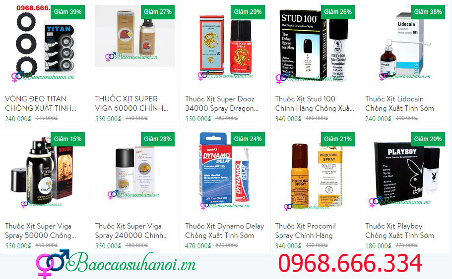 thuốc xịt chống xuất tinh sớm ở đông chiều
