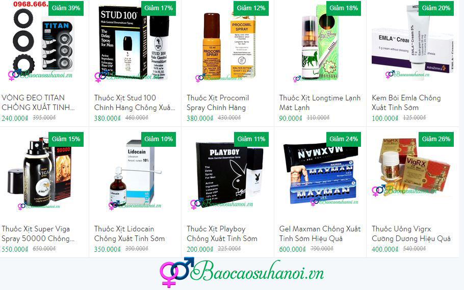 chai xịt kéo dài thời gian quan hệ