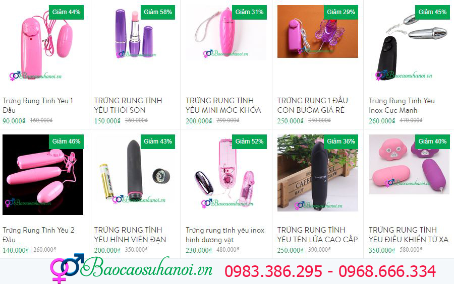 trứng rung tình yêu ở thanh xuân