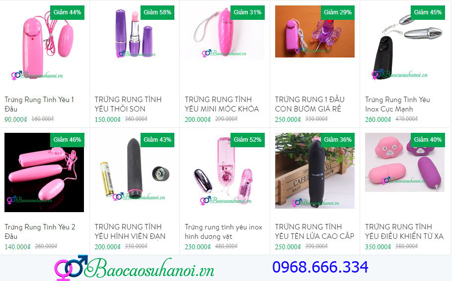 trứng rung tình yêu giá siêu rẻ