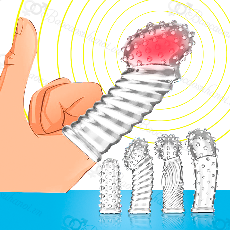 Bao Cao Su Đôn Dên Ngón Tay 1 Chiếc Đầu Phình