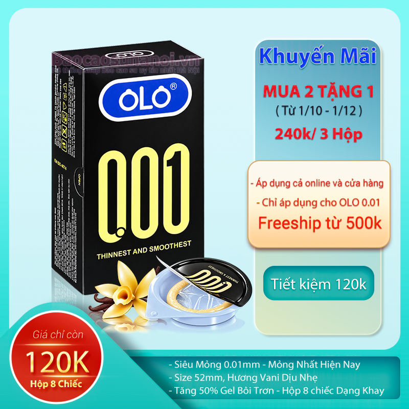 BAO CAO SU OLO 0.01 THINNEST AND SMOOTHEST SIÊU SIÊU MỎNG VÀ NHIỀU GEL